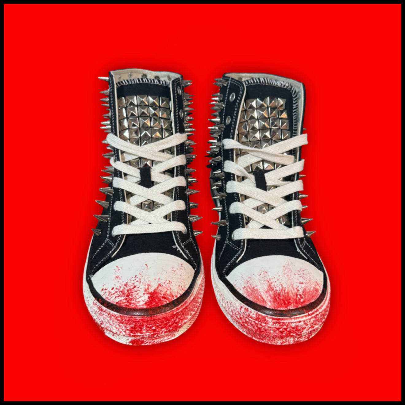 BLOODY SPIKE SHOES